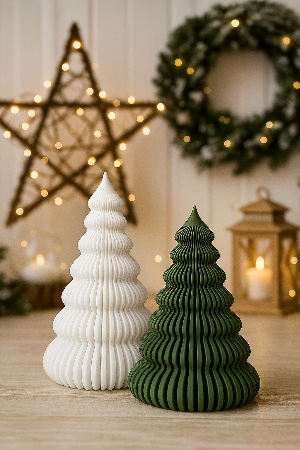 Set Pinos Navideños - decora tu espacio!!