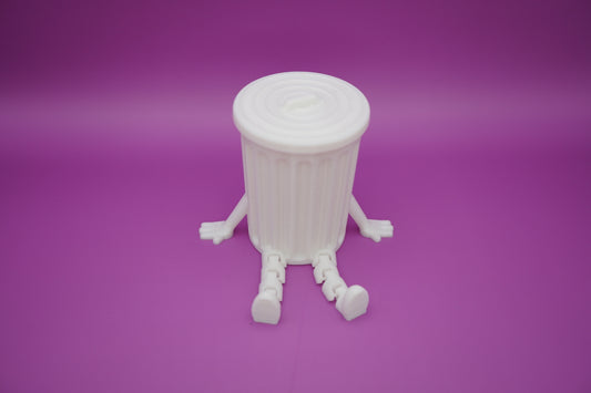 Mini Bote con Patitas Móviles