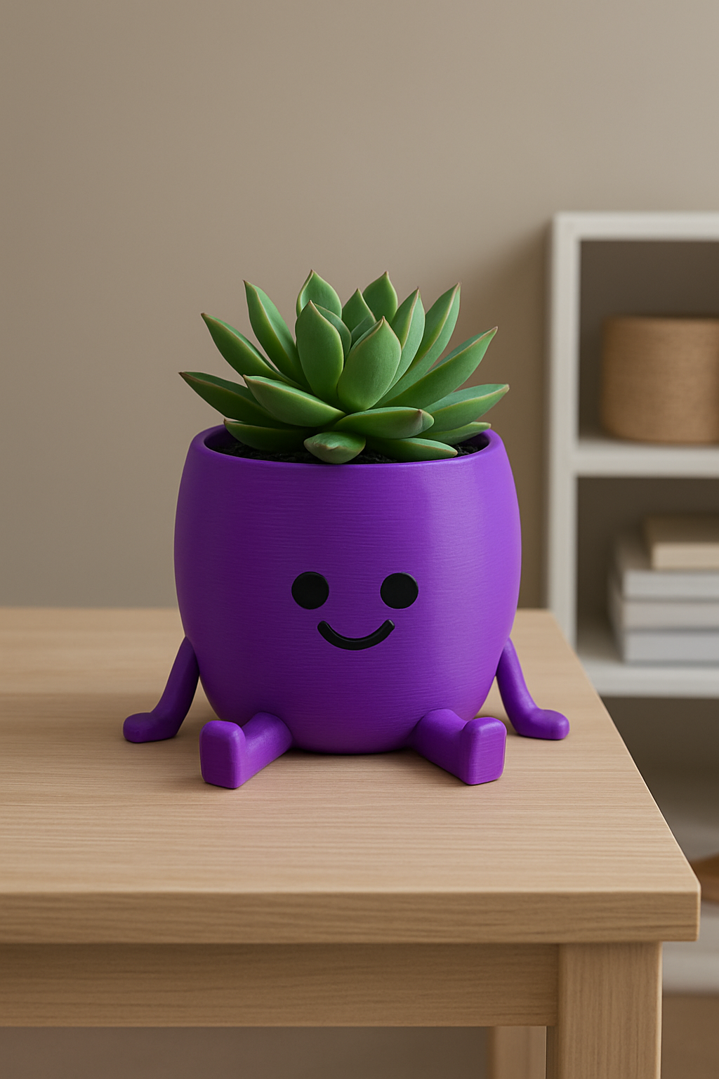 Maceta Happy Face - Uso interior