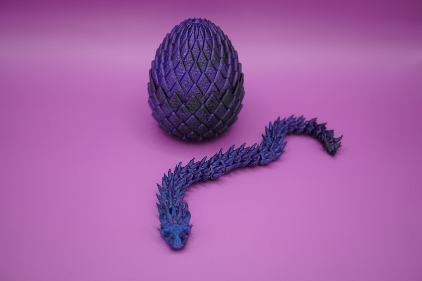 Huevo con Dragón Articulado - Aventura y textura en tus manos