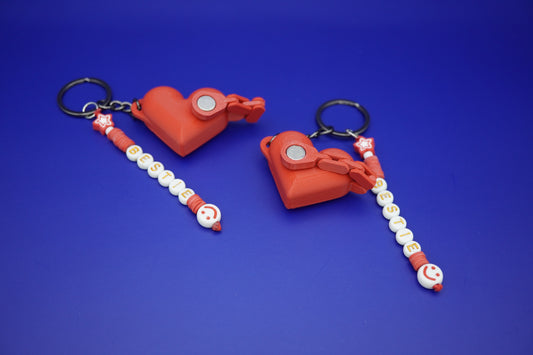 Set de Llaveros Corazones - Be my bestie