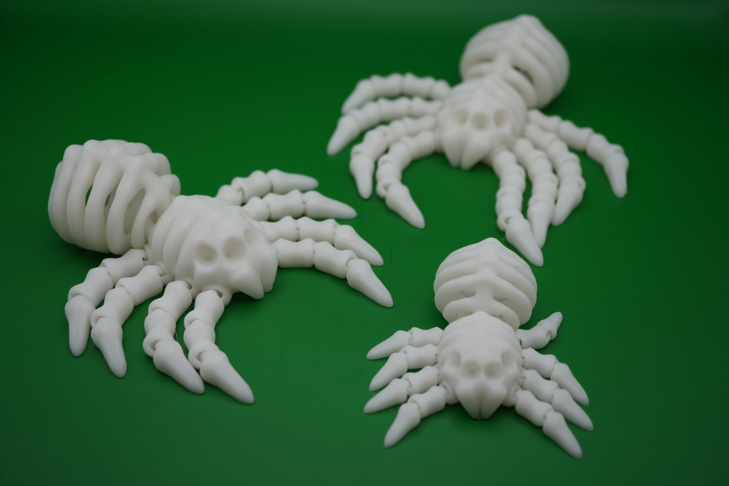 Set Esqueletos Arañas - Brilla en la oscuridad