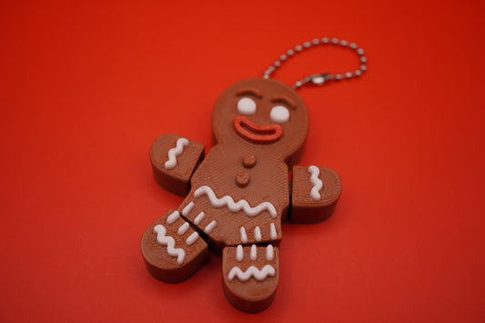 Galleta Jengibre - Llavero articulado
