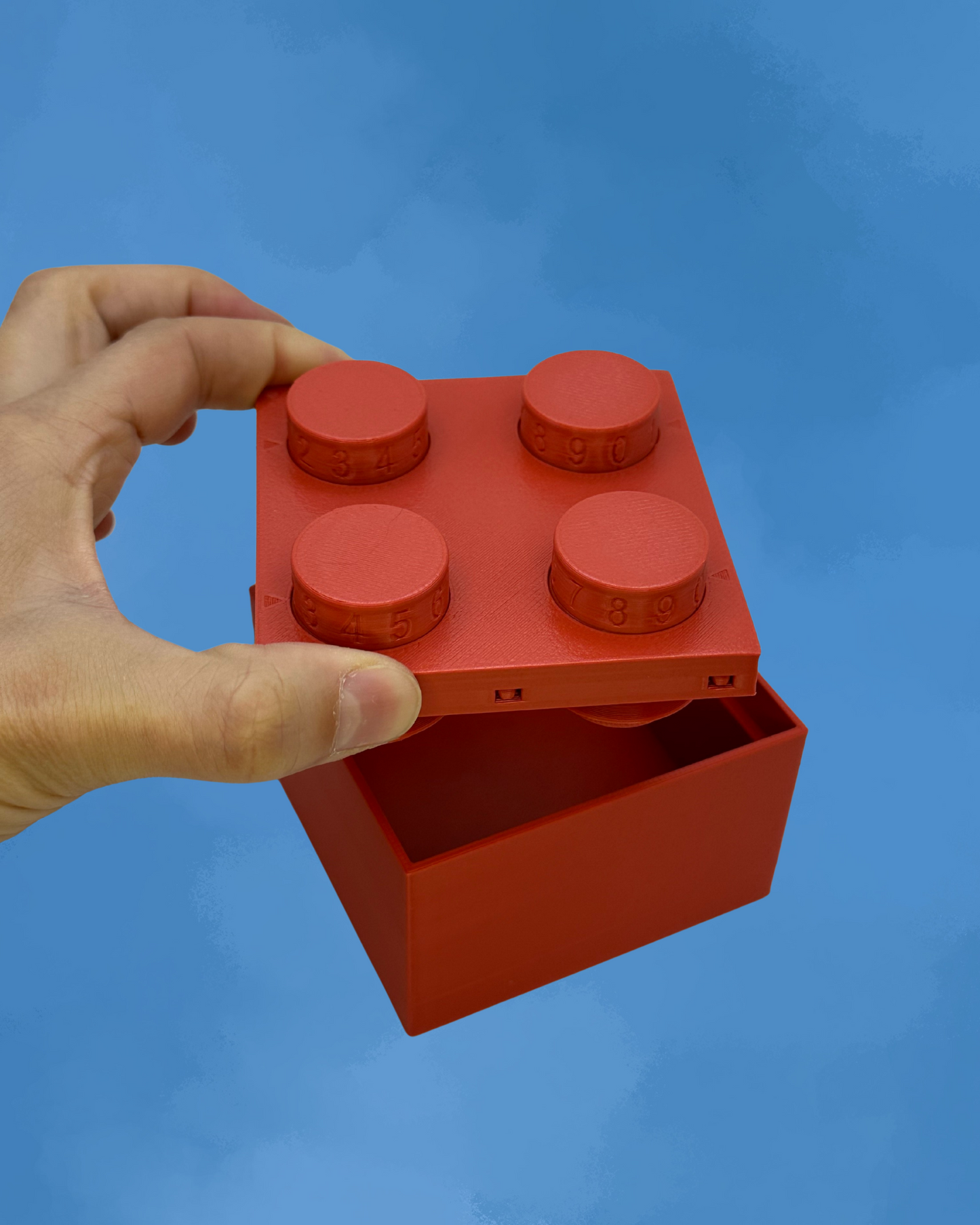 Caja Seguridad Tipo LEGO