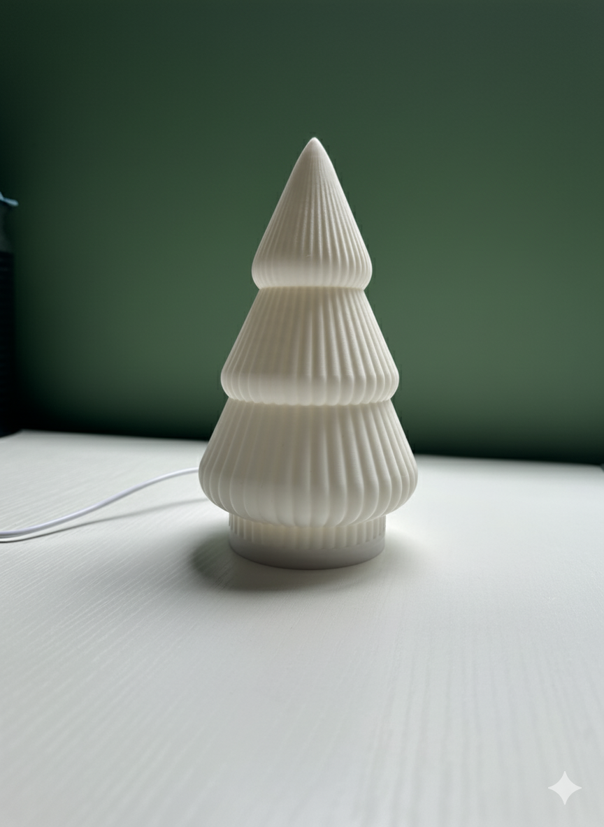 Lámpara Árbol Navideño - Ilumina tu hogar