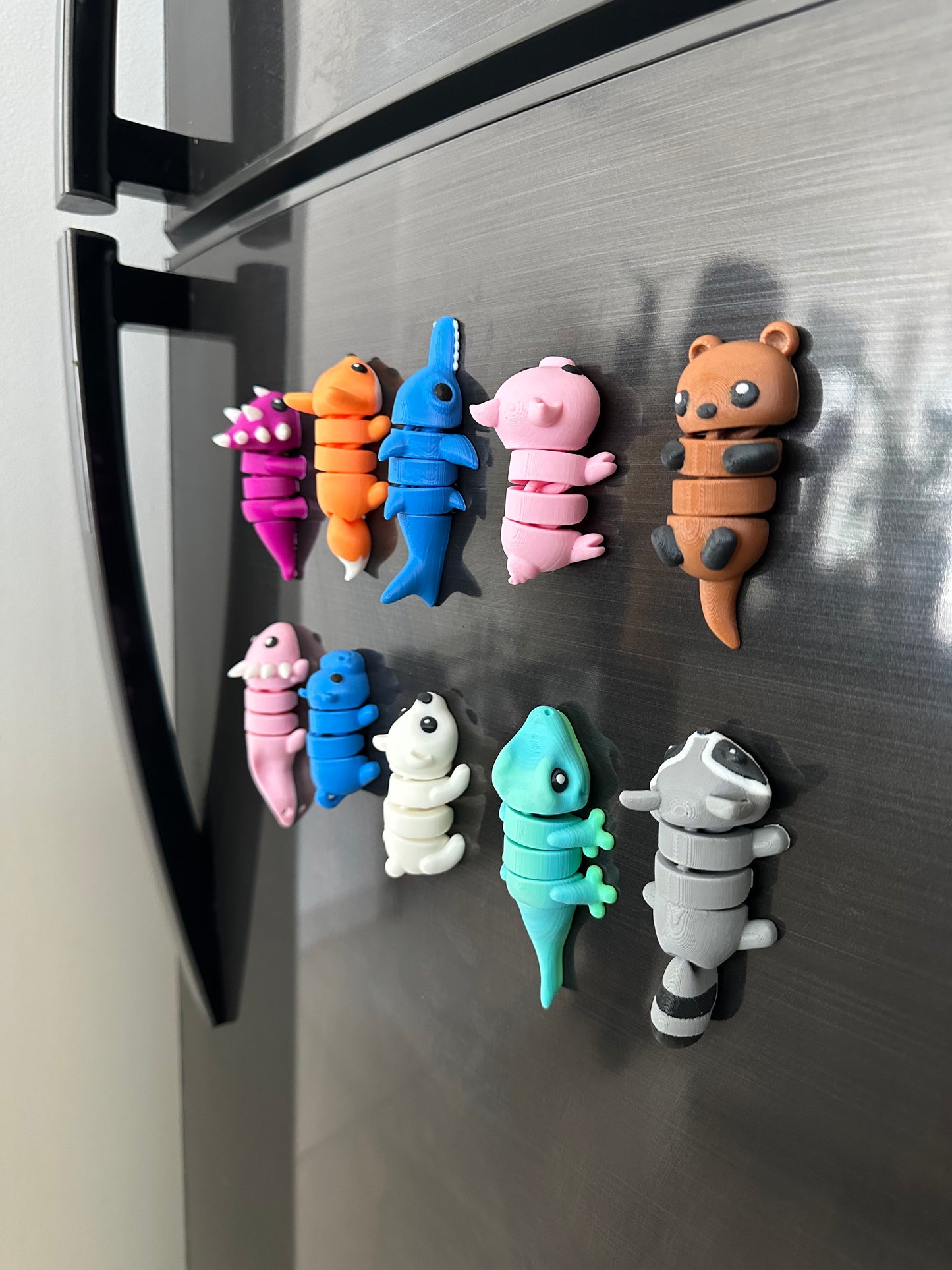 Colección Completa 10 Animales Articulados